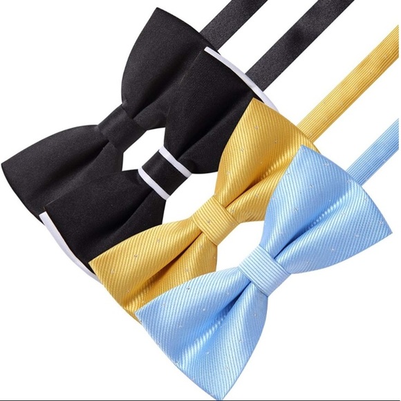 MEN’S 8 PACK CLIP ON BOW TIE BUNDLE SET *NWT* Accessories | Mens 8 Pack Clip On Bow Tie Bundle Set Nwt  main image 3